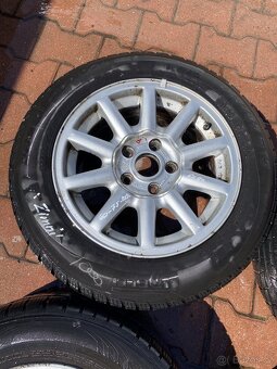 Sada kol Alu vč. zimní pneu , Audi 5x112, ET45,7Jx15H2 - 6