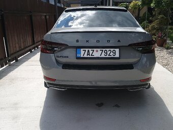 Škoda Superb 3 sportline, 2.0 TDI, 110 kw, tov. záruka - 6