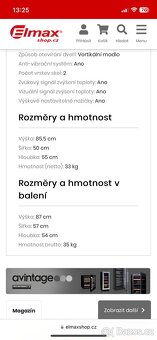 Vinotéka Climadiff CLD55B1 - 6