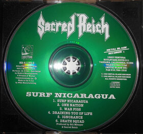 cd Sacred Reich – Surf Nicaragua 1988 - 6