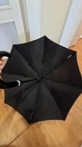 Velký pánský černý obranný deštník - 6