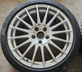 Alu kola 5x112 R18 Oreginál O.Z Pneu 225/40/R18 - 6