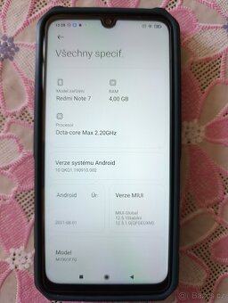 Xiaomi Redmi Note 7/4GB RAM/128GB/sada doplňků/stav A - 6
