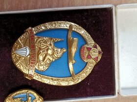 Svazarm za obětavou práci číslování 1585 - 6