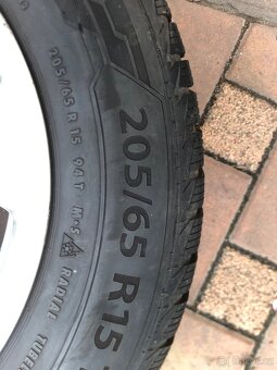Alu 5x112 r15 205/65 r15 zimní - 6
