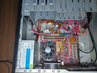 PC#78 - MB, CPU, DDR2, HDD, DVD, Quad core - funkční počítač - 6