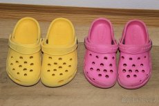 SLEVA - Gumové pantofle pro holčičku či pro dvojčata vel. 25 - 6