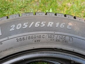 2x Letní ZÁTĚŽOVÉ pneu Michelin Agilis - 205/65 R16C - 85% - 6