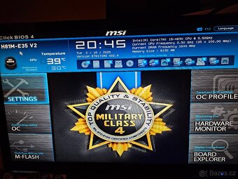 Deska MSI + i5 4690 + chladič - 6