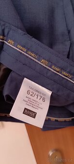 Modrý pánský oblek BANDI 176/62 - 6