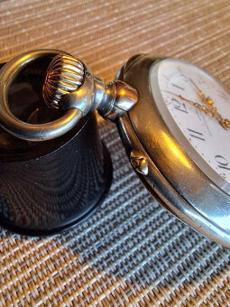 krásné kapesní hodinky ASSMANN GLASHÜTTE, originální, stříbr - 6