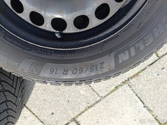 Sada zimních kol 215/60 r 16 . 5x112 - 6