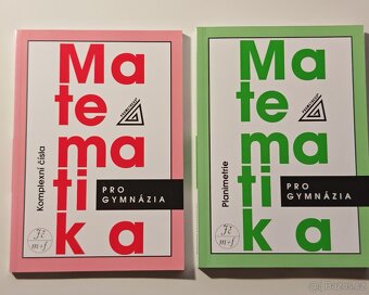 Učebnice MATEMATIKY PRO GYMNÁZIA 14 ks - kolekce Prometheus - 6