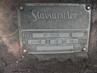 malotraktor s motorem Slávia 1S100A + 2S-90 - 6