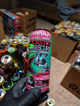 Plechovky od Energy Drinků Rockstar - 1 - 6
