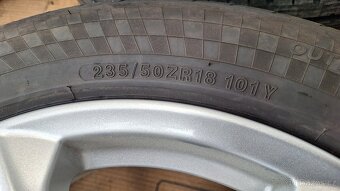 Alu kola Ford 18" 5x108 letní pneu 235/50 R18 4-5mm - 6