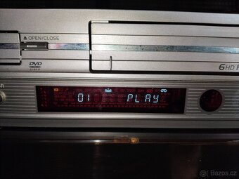 DVD VHS rekordér LG V8806V  top stav - 6