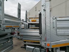 Vlek přívěs podvalnik tandem nájezdy nápravy SAF - 6