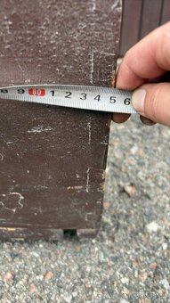 Stará dřevěná truhla ve velmi dobrém stavu - 6