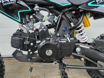 dirtbike pitbike 125ccm KXD 607 HAWK 17/14 - zelená - 6