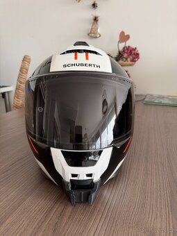 Přilba Schuberth C5 Master Orange vel. "M" - 6