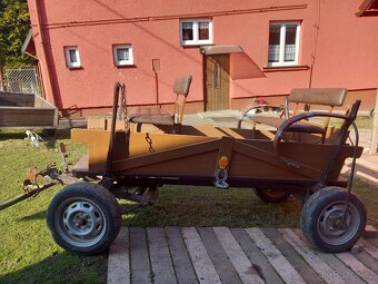 Vozik za jednoho nebo dva pony - 6