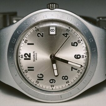 Hodinky Swatch Irony YGS4014AG, stříbrné, hliník - 6
