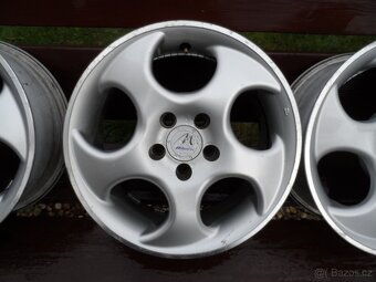 Alu kola 5x100 15 X 6 1/2 J ET 35,Střed 57,1 VW,Seat,Škoda - 6