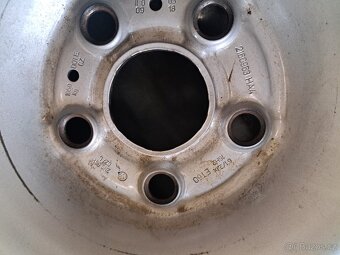 Plechove disky R16, 5x120, 6,5J, ET60 vc. letnich pneumatik - 6