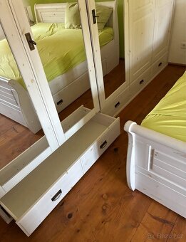 Kompletní ložnice z masivu venkovský styl - 6