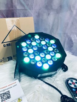 Jevištní reflektor LED světlo s dálkou - 6