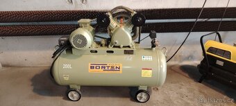 Vzduchový kompresor 4kW 200l BORTEN 2025'' - 6