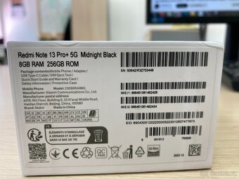 Xiaomi Redmi Note 13 Pro+ 5G 8GB/256GB černý - 6