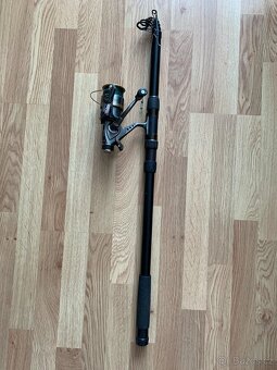 Kaprové pruty značky SPRO a CORMORAN s navijákem + swinger - 6