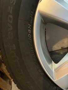 Zimní sada alu kol na vw touareg 255/60 r17 106H - 6