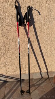 Dětské běžky Fischer 130 cm s hůlkama 100 cm - 6