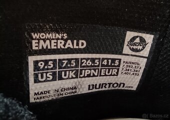 Dámské boty Burton Emerald, vel. 40,5 - 6