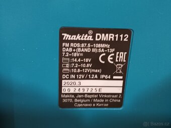 Aku rádio Makita DMR112 - 6