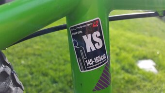 SUPERIOR velikost XS kola 27,5 po servisu, nájezd 400km - 6