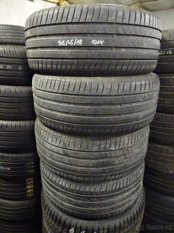 Letní pneu Bridgestone, 245/45/18, 4 ks, 4,5-5 mm - 6