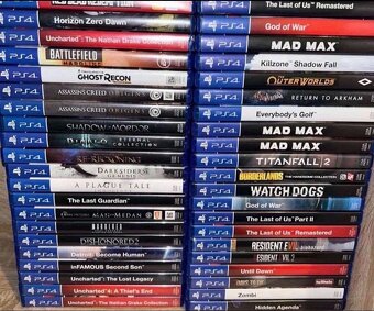 Hry na ps4/ps5 , playstation 4 - 6