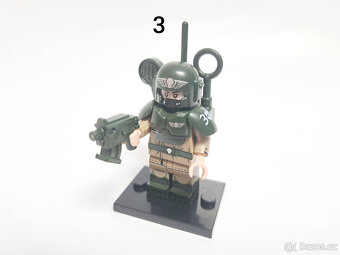 Minifigurky Warhammer 40K (2) - Imperiální garda - 6