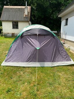 Nafukovací stan, dvě ložnice, výborný stav, kvalitní značka - 6