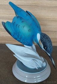 Porcelánový hýl a ledňáček Royal Dux - 6