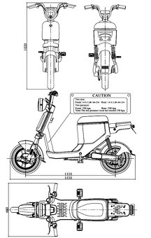elektrokolobežka Ztech05-Astra - 6
