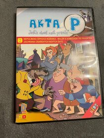 3 ks DVD Kreslené detektivní pohádky Akta P - 6