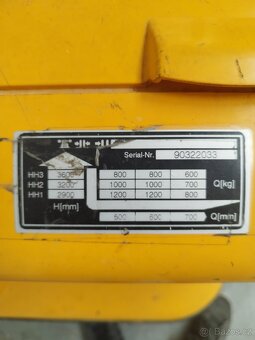 Jungheinrich EJC112, 1,2t AKU, Duplex 3600 - 6