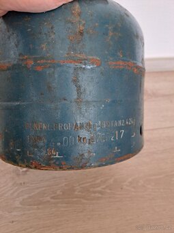 Propanbutanová láhev - 10 kg a 2 kg - 6