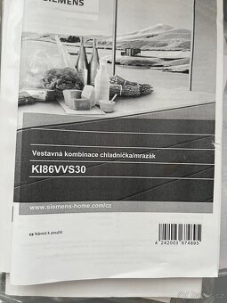 Vestavná chladnička+mraznička Siemens - 6