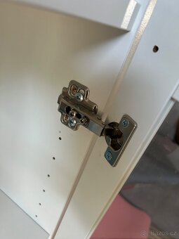 Ikea BILLY / OXBERG Knihovna, bílá/sklo, 160x30x202 cm - 6